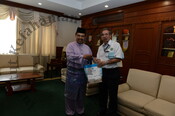 Kunjungan Menteri Jamil Khir