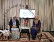 Rakaman program TVIkim "Wanita dan Islam" bersama YBhg. Datuk Prof. Dr. Azizan Baharuddin
