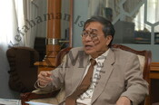 Wawancara Y.Bhg. Datuk Nik Mustapha Haji Nik Hassan bersama wartawan Berita Harian