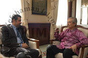 Kunjungan Mr. Rashid Al-Mulla Ambassador Qatar