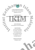 Laporan Penyelidikan Kesedaran Pendidikan Islami Mengenai Kesihatan SeksualdDan Reproduktif