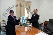 Serah Tugas & Thumprint terakhir Tn. Haji Karim