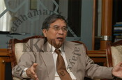 Wawancara Y.Bhg. Datuk Nik Mustapha Haji Nik Hassan bersama wartawan Berita Harian
