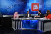 Rakaman Soal Jawab bersama TV3