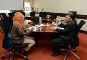 Temubual En. Muhammad Husni Mohd Amin bersama wartawan Bernama