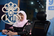 Tetamu IKIMfm untuk slot "Inspirasiku" bersama Puan Sabariah Hussein