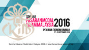 Seminar Pasaran Modal Islam