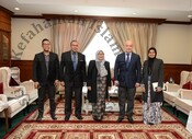 Kunjungan hormat H.E. Mr. Ravshan Usmanov, Ambassador of the Republic of Uzbekistan