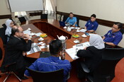 Sesi perbincangan KP IKIM bersama Kementerian Tenaga, Sains, Teknologi, Alam Sekitar dan Perubahan IKLIM (MESTECC)
