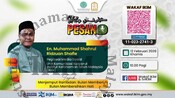 Menjemput Ramadhan Bulan memberi, Bulan Membersihkan Hati