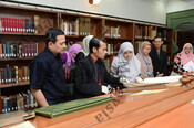 Lawatan kerja daripada Bahagian Pusat Sumber Maklumat dan Penerbitan, Jabatan Kehakiman Syariah Malaysia (JKSM)