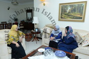 Kunjungan ke rumah mantan Ketua Pengarah IKIM