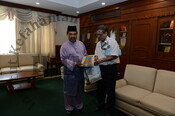 Kunjungan Menteri Jamil Khir