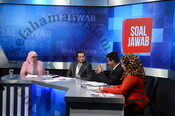 Rakaman Soal Jawab bersama TV3