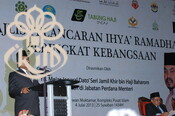 Majlis Pelancaran Ihya’ Ramadhan Peingkat Kebangsaan