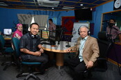 Tetamu Radio IKIMfm Datuk Hishamuddin