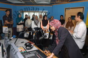 Lawatan Peserta SMA Sweden-APIUM Summer Camp