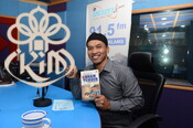 Tetamu slot "Warna Pagi" IKIMfm bersama Che Amran Idris