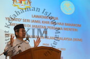 Lawatan Kerja Menteri Jamil Khair