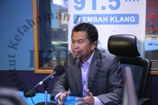 Tetamu IKMfm untuk slot "Inspirasiku" Warna Pagi bersama Prof. Dr. Irwandi Jasmir