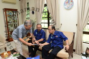 Kunjungan ke rumah mantan Ketua Pengarah IKIM