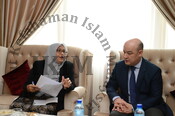 Kunjungan hormat H.E. Mr. Ravshan Usmanov, Ambassador of the Republic of Uzbekistan