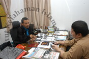 Temuramah YBhg. Dr. Wan Azhar bin Wan Ahmad bersawa wartawan Utusan Malaysia