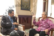 Kunjungan Mr. Rashid Al-Mulla Ambassador Qatar