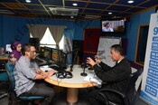 Tetamu IKIMfm dalam Slot Warna Pagi bersama YBhg. Tuan Haji Naharuddin bin Abdullah