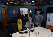 Tetamu Radio IKIM untuk slot hebahan bersama Pn. Norhasni Mat Sari (JAS) dan Pn. Rosmidzatul Azila Mat Yamin (IKIM)