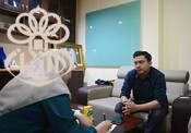 Temubual Penyampai Radio IKIM bersama wartawan Akhbar Sinar Harian