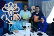 Tetamu Slot Warna Pagi Radio IKIM mempromosikan program sempena Pesta Buku Antrabangsa Kuala Lumpur 2019 (PBAKL)