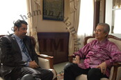 Kunjungan Mr. Rashid Al-Mulla Ambassador Qatar