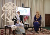 Rakaman program TVIkim "Wanita dan Islam" bersama YBhg. Datuk Prof. Dr. Azizan Baharuddin