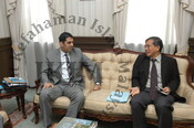 Kunjungan hormat Encik Shaarik Zafar, Director for Global Engagement at the National Security White House, Amerika Syarikat