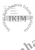 Sesi perbincangan bersama Pusat Kajian Ekonomi Dan Kemasyarakatan (EMAS), IKIM dan Unit Peneraju Agenda Bumiputra (TERAJU)