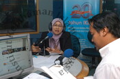 Tetamu IKIMfm TKP Datin Prof. Dr. Azizan Baharuddin