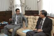 Kunjungan hormat Encik Shaarik Zafar, Director for Global Engagement at the National Security White House, Amerika Syarikat