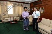 Kunjungan Menteri Jamil Khir