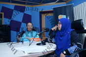 Tetamu Slot Warna Pagi Radio IKIM mempromosikan program sempena Pesta Buku Antrabangsa Kuala Lumpur 2019 (PBAKL)