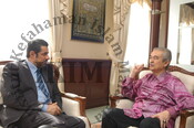 Kunjungan Mr. Rashid Al-Mulla Ambassador Qatar