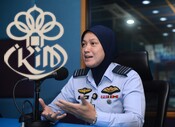 Tetamu IKIMfm untuk slot "Inspirasiku" bersama Lt. Kol. Norhana Abd Manap