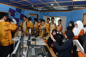 Lawatan dari Maktab Rendah Sains Mara, Pengkalan Chepa, Kelantan