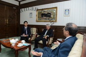 Kunjungan Mr.Damrong Kraikruan Ambassador Thailand