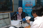 Tetamu IKIMfm TKP Datin Prof. Dr. Azizan Baharuddin