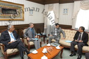Kunjungan hormat Encik Shaarik Zafar, Director for Global Engagement at the National Security White House, Amerika Syarikat