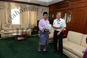 Kunjungan Menteri Jamil Khir