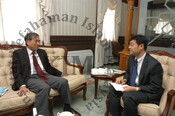 Kunjungan Hormat Mr. Naofumi Yamamoto